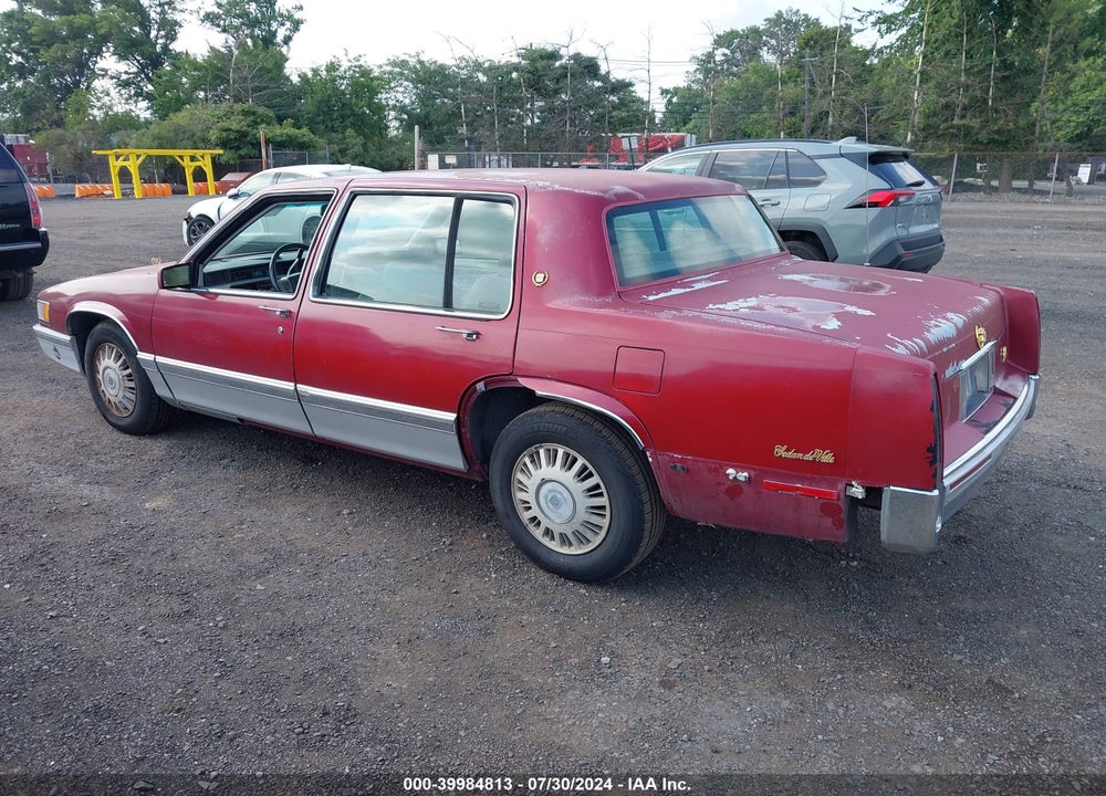 1993 CADILLAC DEVILLE VIN: 1G6CD53B8P4278551