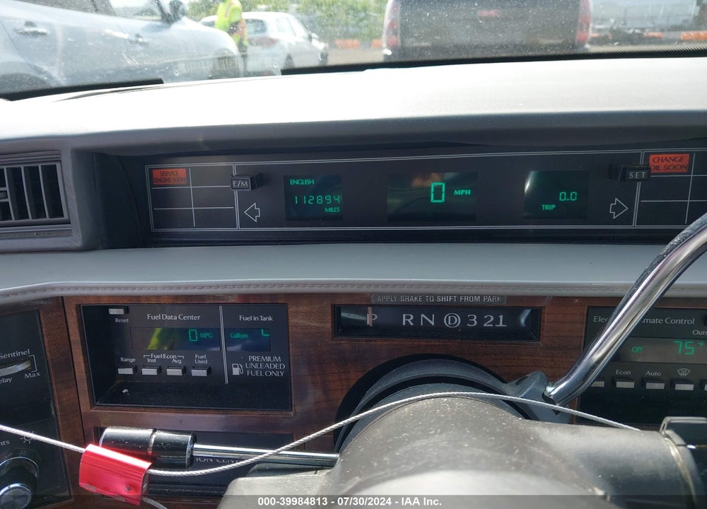 1993 CADILLAC DEVILLE VIN: 1G6CD53B8P4278551