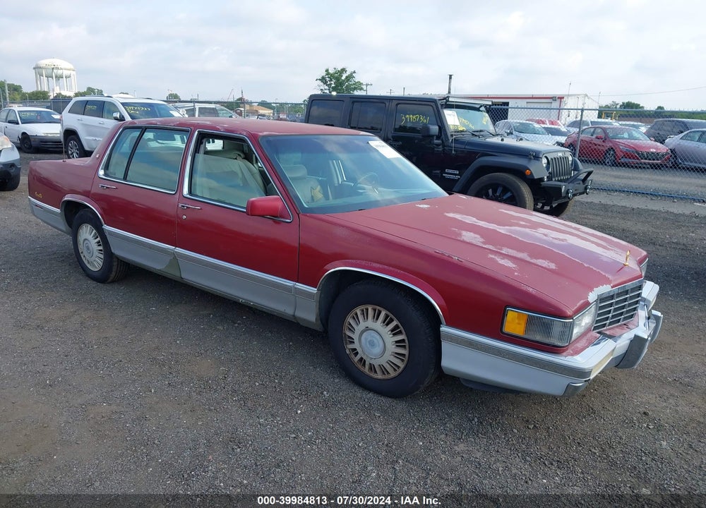 1993 CADILLAC DEVILLE VIN: 1G6CD53B8P4278551