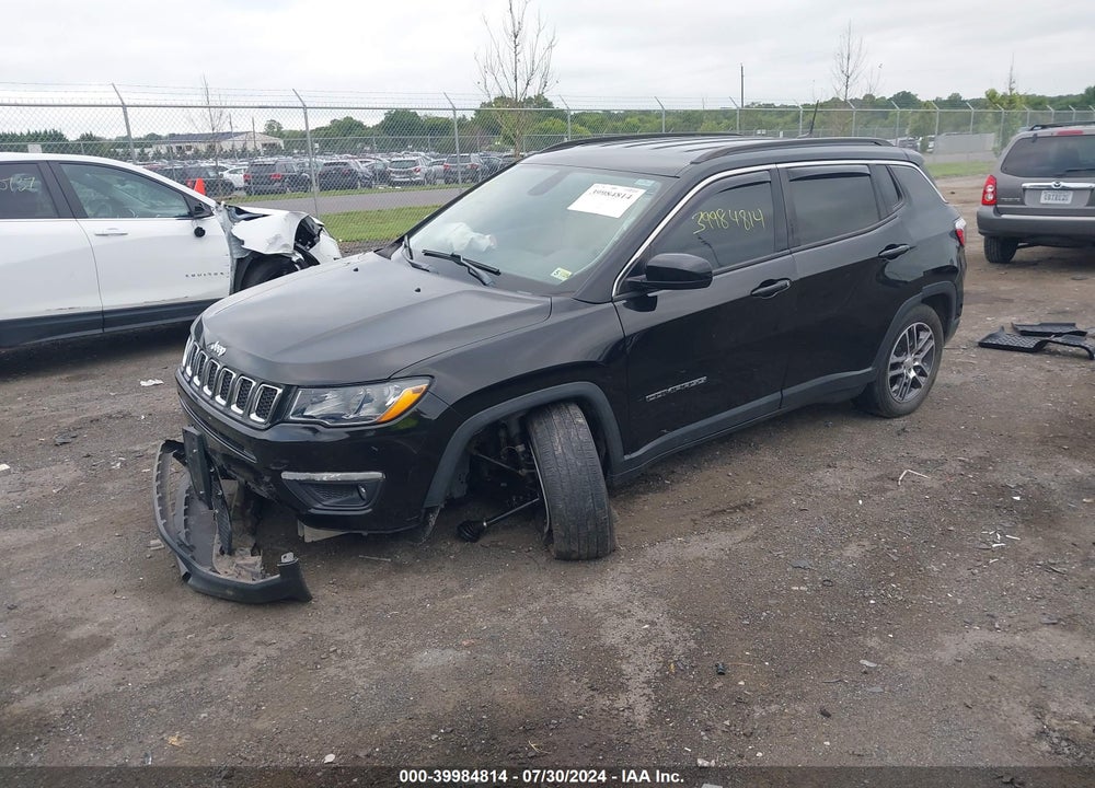 2020 JEEP COMPASS LATITUDE FWD VIN: 3C4NJCBB5LT169571
