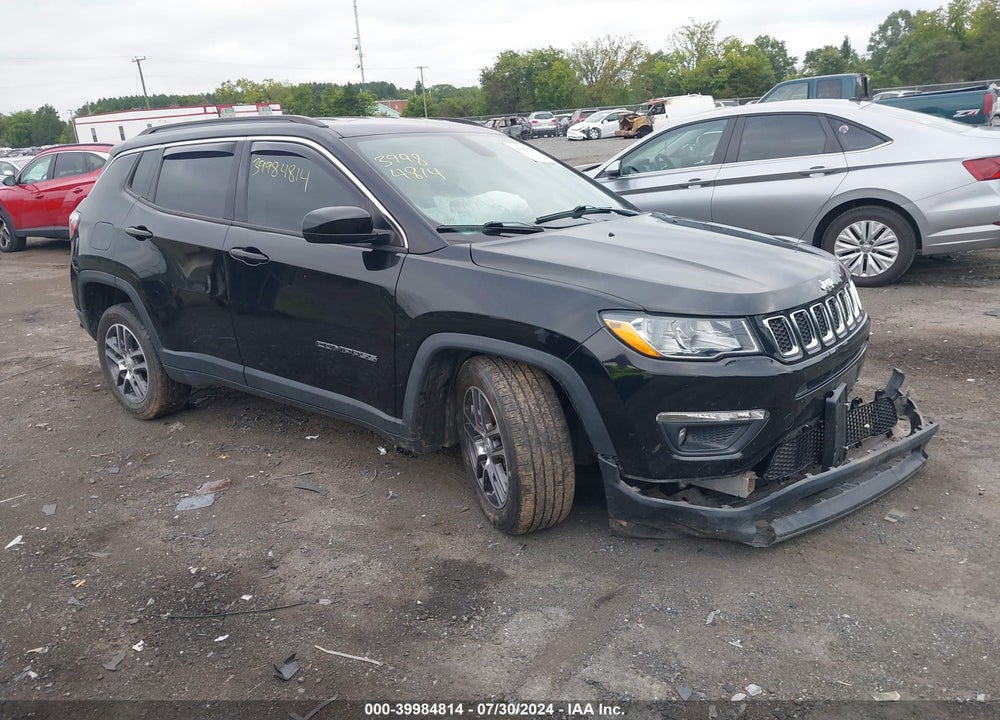 2020 JEEP COMPASS LATITUDE FWD VIN: 3C4NJCBB5LT169571