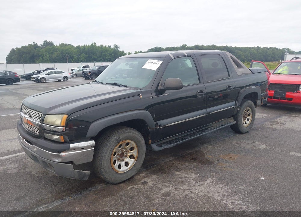 2004 CHEVROLET AVALANCHE 1500 VIN: 3GNEC12T34G140594