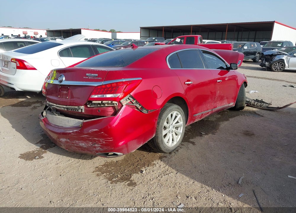 2014 BUICK LACROSSE LEATHER GROUP VIN: 1G4GB5G35EF240280