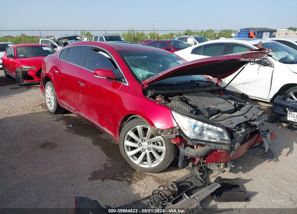 2014 BUICK LACROSSE LEATHER GROUP VIN: 1G4GB5G35EF240280