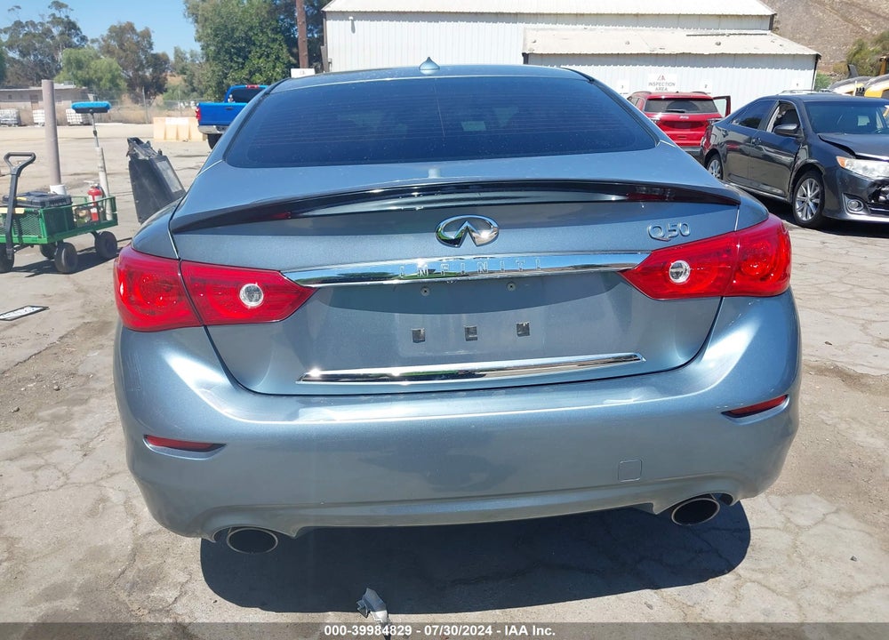 2015 INFINITI Q50 PREMIUM VIN: JN1BV7AP0FM357715