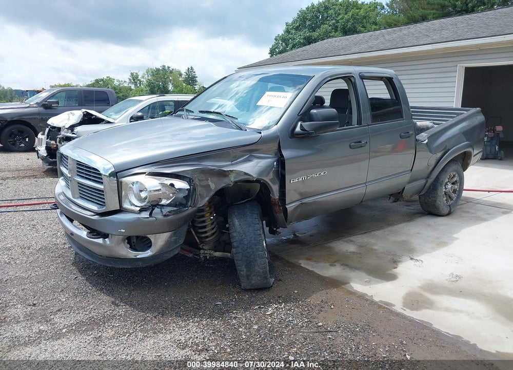 2006 DODGE RAM 2500 SLT/TRX4 OFF ROAD/SPORT/POWER WAGON VIN: 1D7KS28C86J117332
