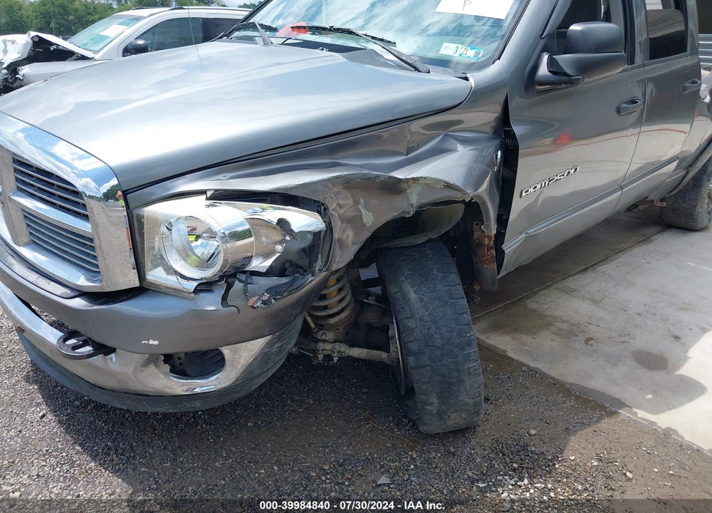 2006 DODGE RAM 2500 SLT/TRX4 OFF ROAD/SPORT/POWER WAGON VIN: 1D7KS28C86J117332