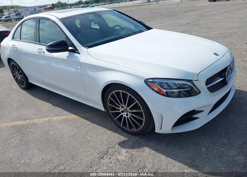 2019 MERCEDES-BENZ C 300 VIN: 55SWF8DB0KU296661