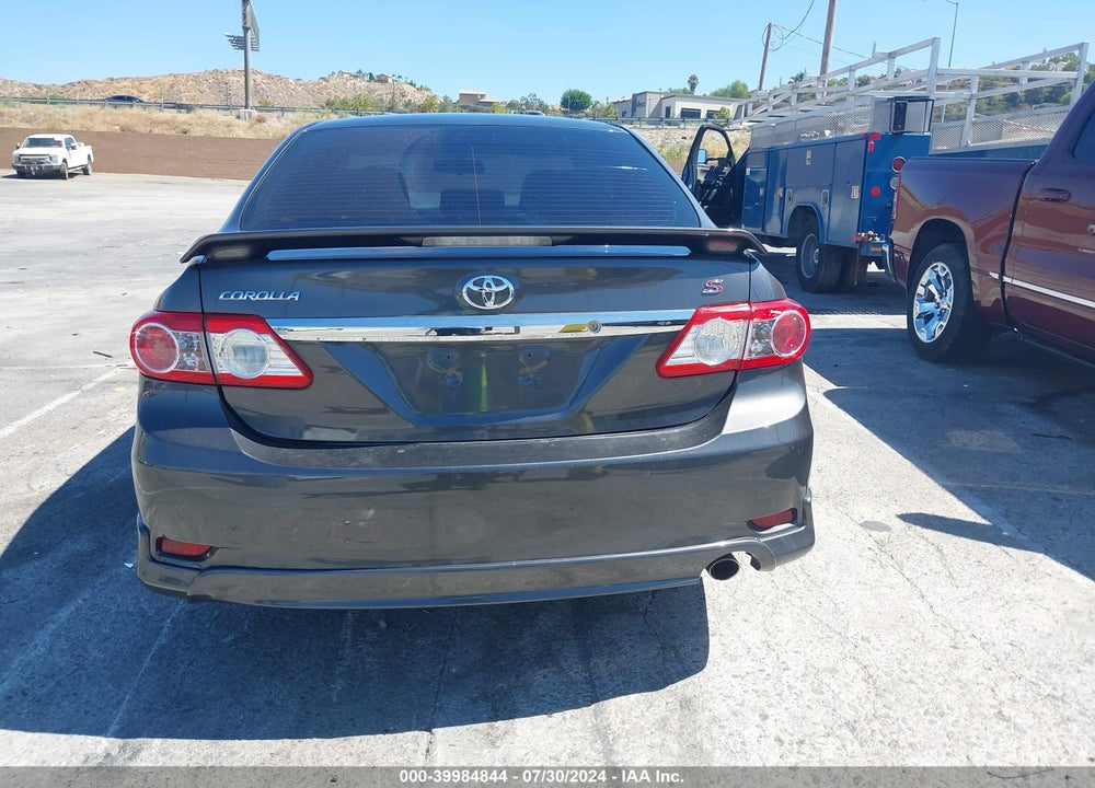2013 TOYOTA COROLLA S VIN: 5YFBU4EE0DP129019