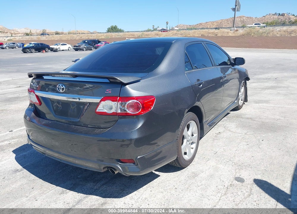 2013 TOYOTA COROLLA S VIN: 5YFBU4EE0DP129019