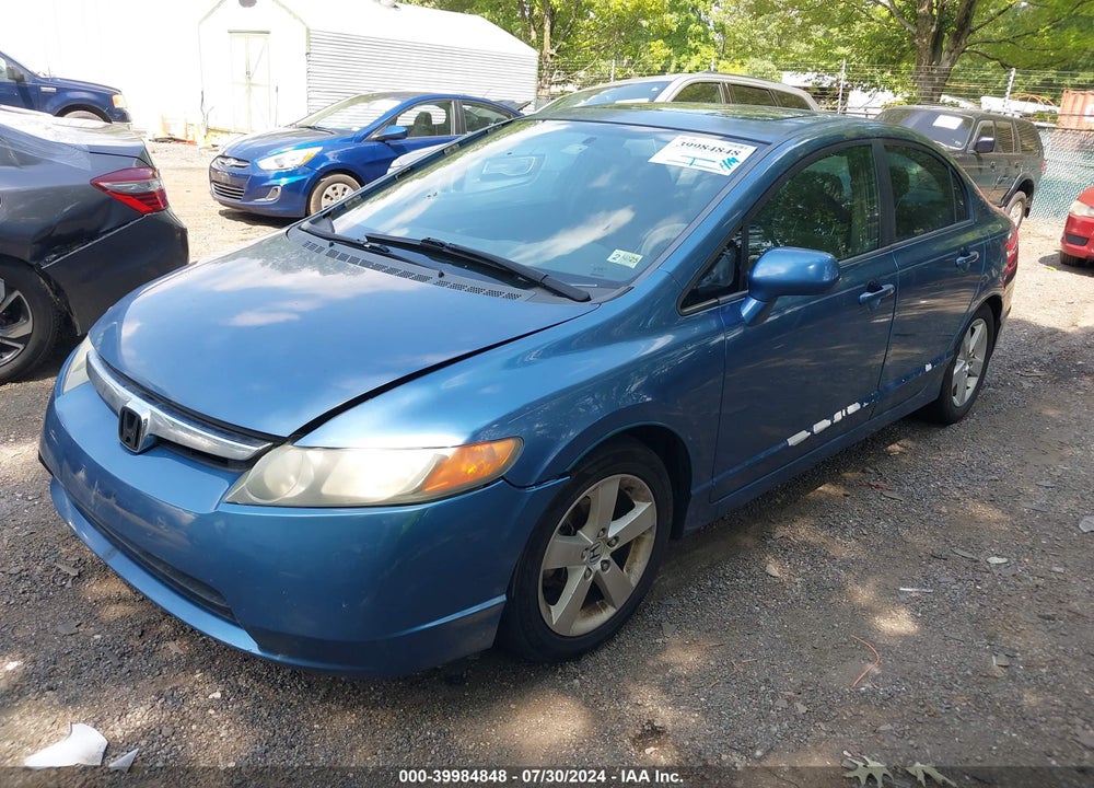 2007 HONDA CIVIC EX VIN: 1HGFA16877L069840