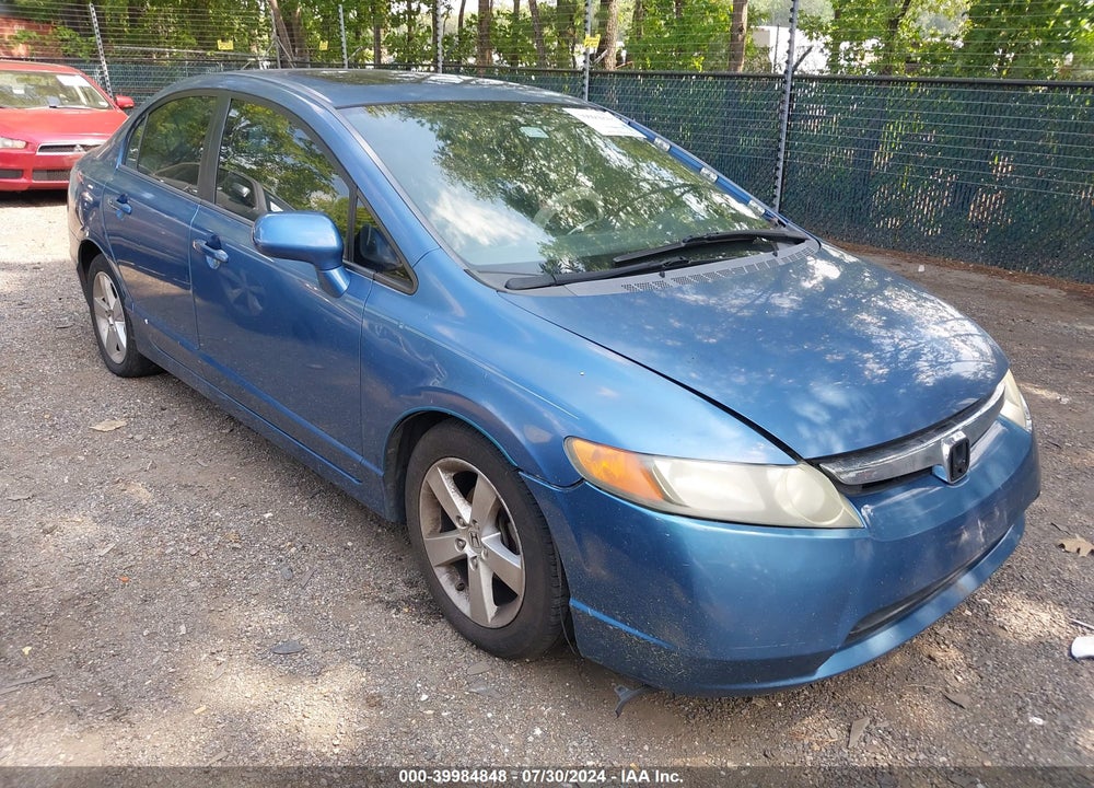 2007 HONDA CIVIC EX VIN: 1HGFA16877L069840