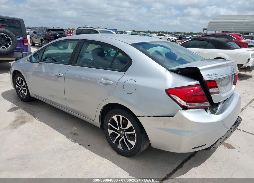 2014 HONDA CIVIC EX VIN: 19XFB2F85EE253777