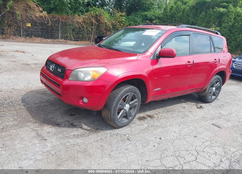 2007 TOYOTA RAV4 SPORT VIN: JTMBD32V776034550