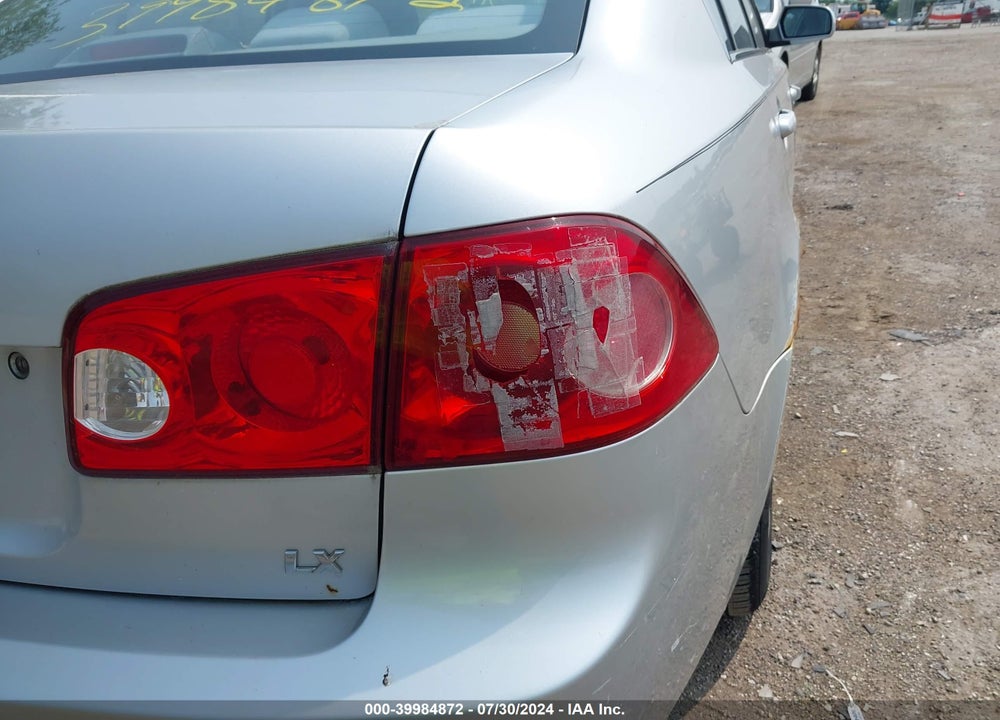 2008 KIA OPTIMA LX VIN: KNAGE123485257266