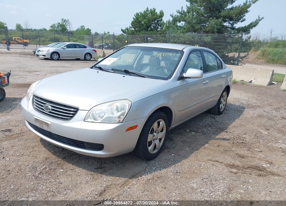 2008 KIA OPTIMA LX VIN: KNAGE123485257266