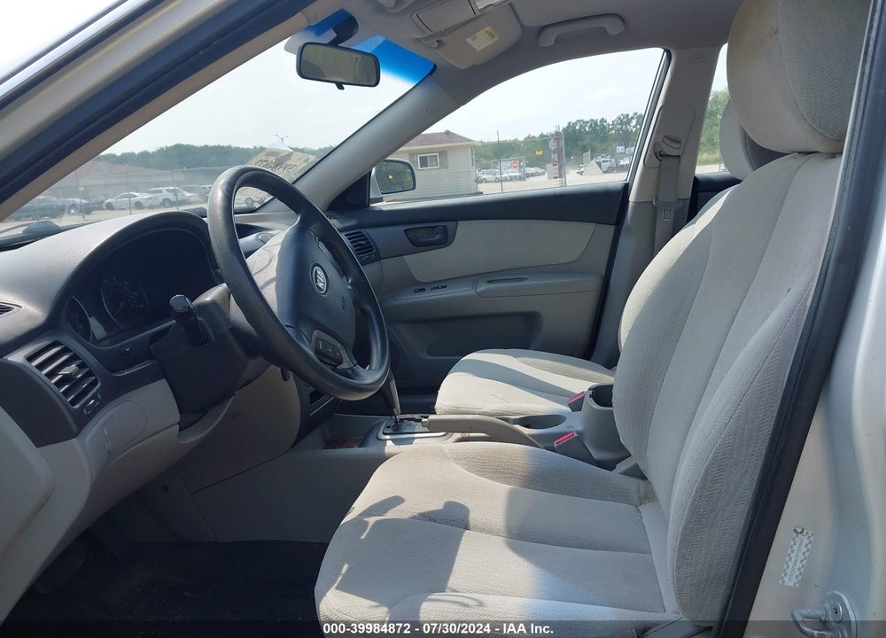 2008 KIA OPTIMA LX VIN: KNAGE123485257266