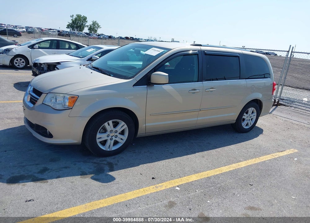 2013 DODGE GRAND CARAVAN CREW VIN: 2C4RDGDG7DR799637
