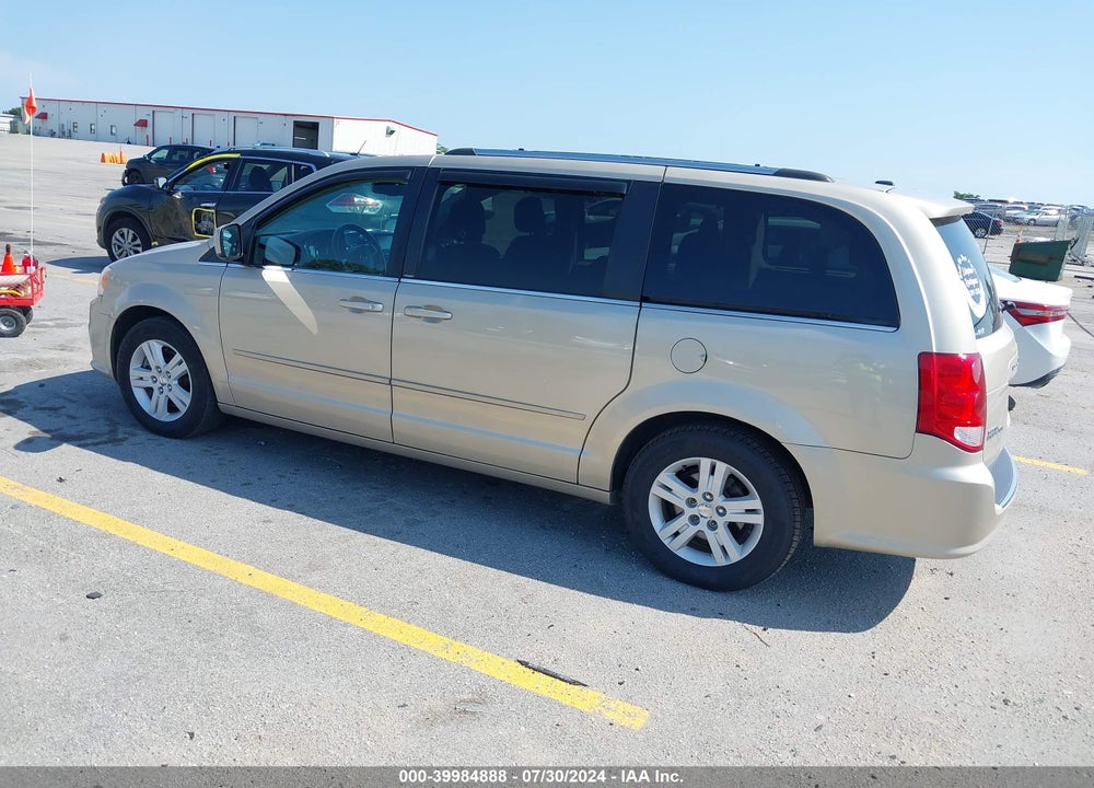 2013 DODGE GRAND CARAVAN CREW VIN: 2C4RDGDG7DR799637