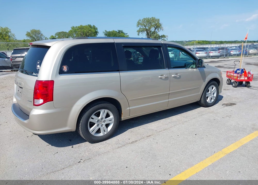 2013 DODGE GRAND CARAVAN CREW VIN: 2C4RDGDG7DR799637