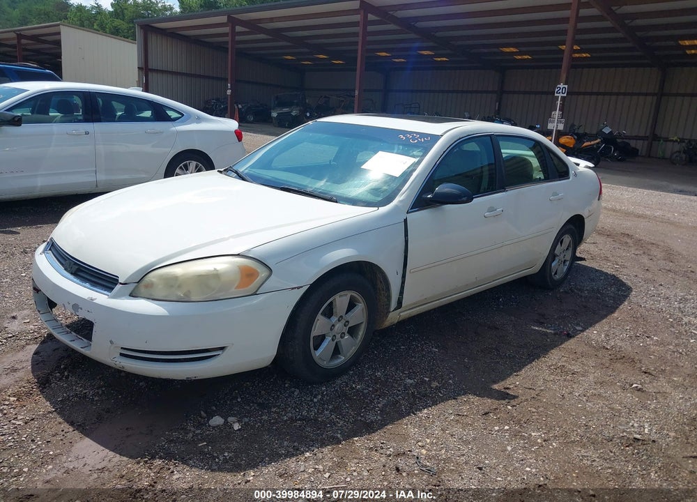 2008 CHEVROLET IMPALA LT VIN: 2G1WT58K181333644