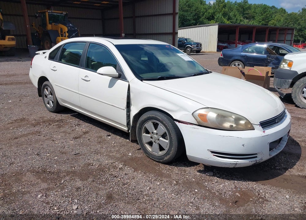 2008 CHEVROLET IMPALA LT VIN: 2G1WT58K181333644
