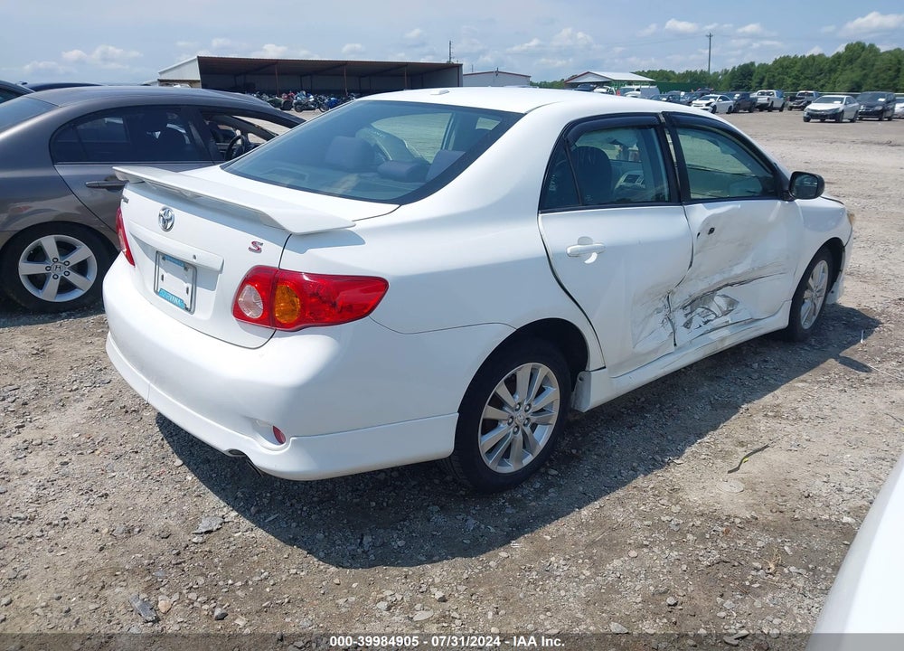 2010 TOYOTA COROLLA S VIN: 1NXBU4EE2AZ371613