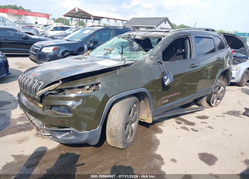 2016 JEEP CHEROKEE 75TH ANNIVERSARY VIN: 1C4PJMCB2GW371586