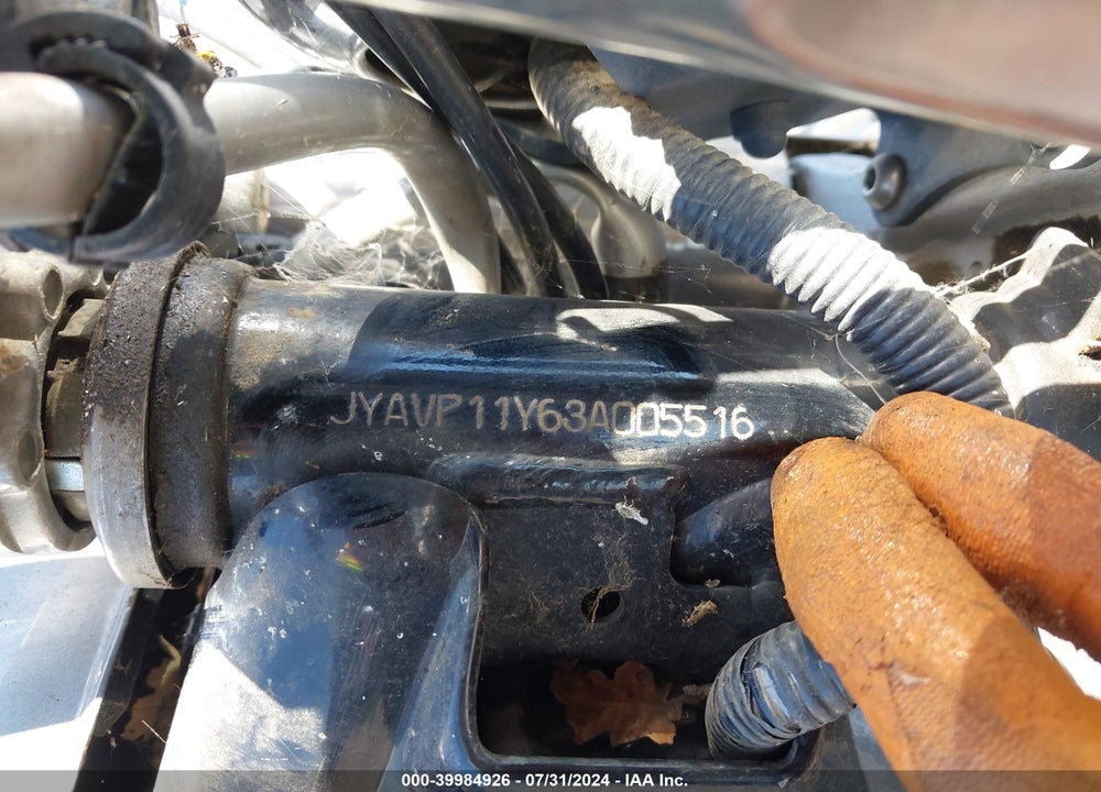 2003 YAMAHA XVS1100 A VIN: JYAVP11Y63A005516