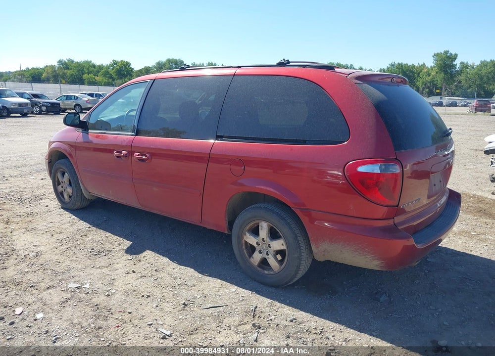 2006 DODGE GRAND CARAVAN SXT VIN: 2D4GP44L06R603702