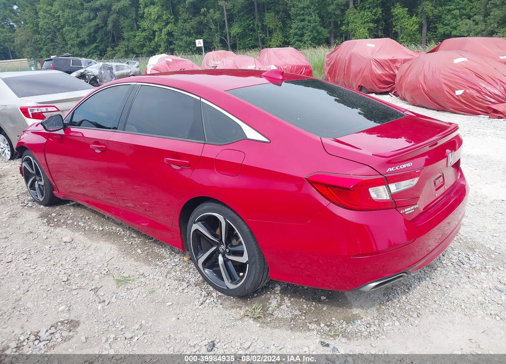 2020 HONDA ACCORD SPORT VIN: 1HGCV1F36LA077252