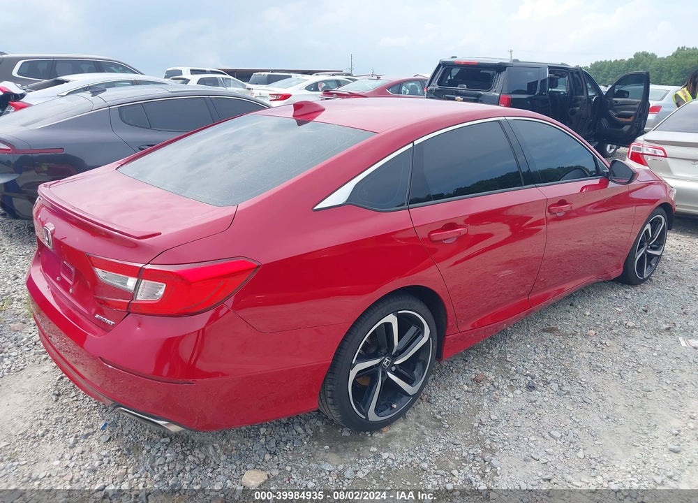 2020 HONDA ACCORD SPORT VIN: 1HGCV1F36LA077252