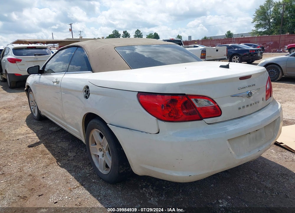 2010 CHRYSLER SEBRING TOURING VIN: 1C3BC5EDXAN109230