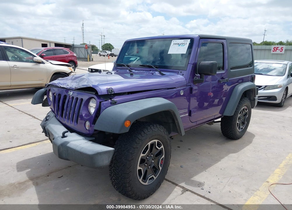 2017 JEEP WRANGLER SPORT 4X4 VIN: 1C4AJWAG4HL594053