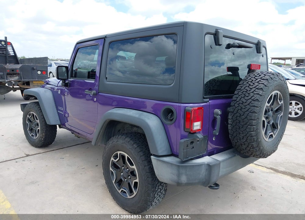 2017 JEEP WRANGLER SPORT 4X4 VIN: 1C4AJWAG4HL594053