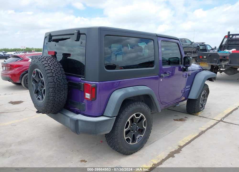 2017 JEEP WRANGLER SPORT 4X4 VIN: 1C4AJWAG4HL594053