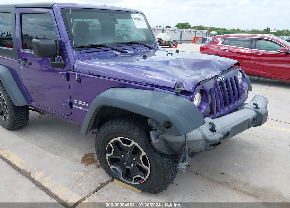 2017 JEEP WRANGLER SPORT 4X4 VIN: 1C4AJWAG4HL594053