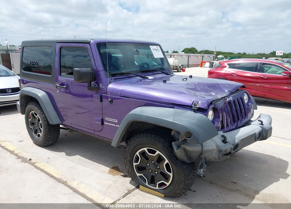 2017 JEEP WRANGLER SPORT 4X4 VIN: 1C4AJWAG4HL594053