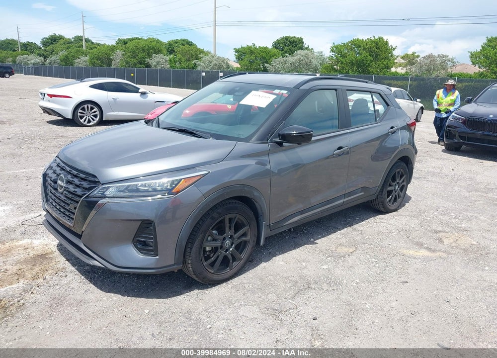 2022 NISSAN KICKS SR XTRONIC CVT VIN: 3N1CP5DV6NL530370
