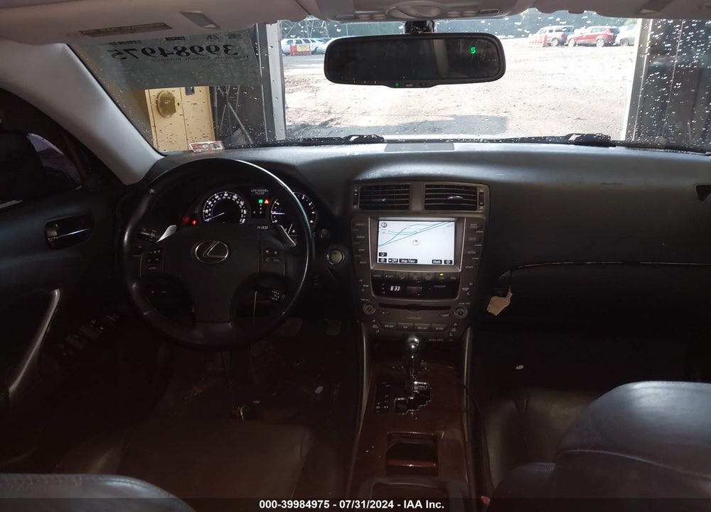 2008 LEXUS IS 250 VIN: JTHBK262X85085191