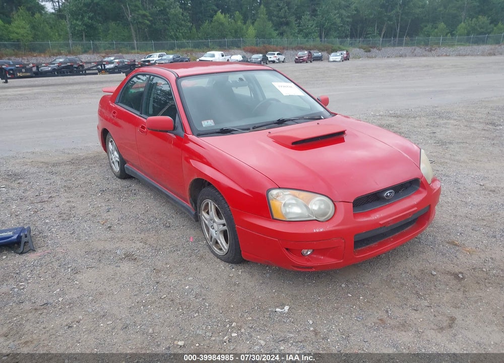 2004 SUBARU IMPREZA WRX VIN: JF1GD29624H515472