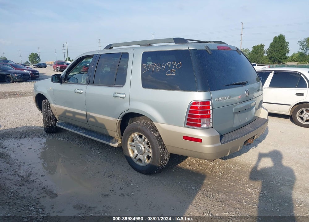 2005 MERCURY MOUNTAINEER VIN: 4M2ZU86W65UJ02418