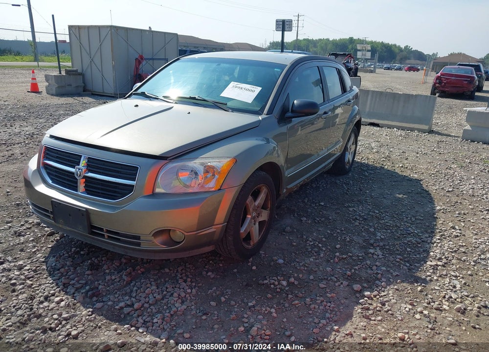 2008 DODGE CALIBER R/T VIN: 1B3HE78K28D701678