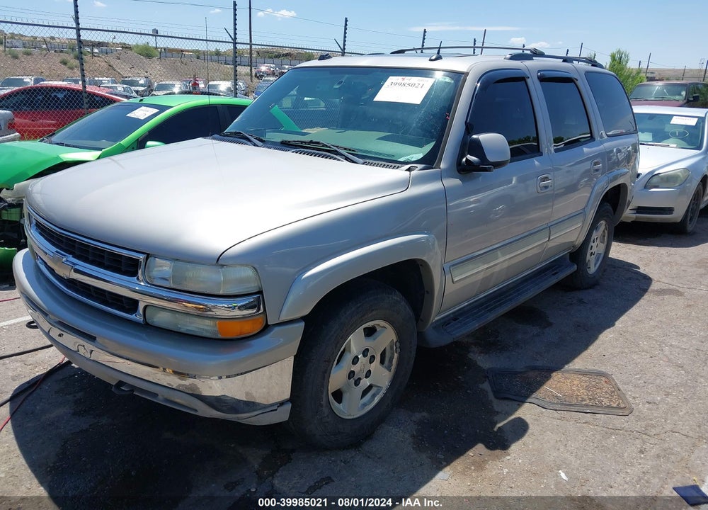 2005 CHEVROLET TAHOE LT VIN: 1GNEK13T55J256090