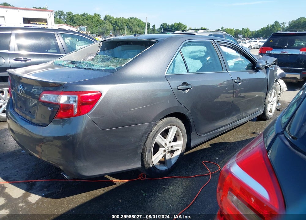 2012 TOYOTA CAMRY SE VIN: 4T1BF1FKXCU117146