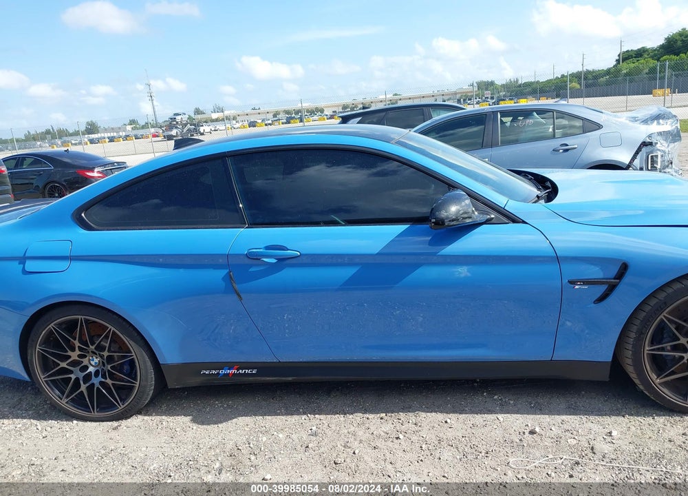 2018 BMW M4 VIN: WBS4Y9C55JAC87316