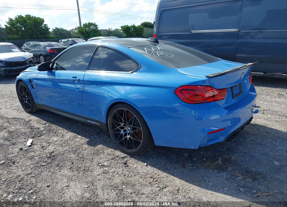 2018 BMW M4 VIN: WBS4Y9C55JAC87316