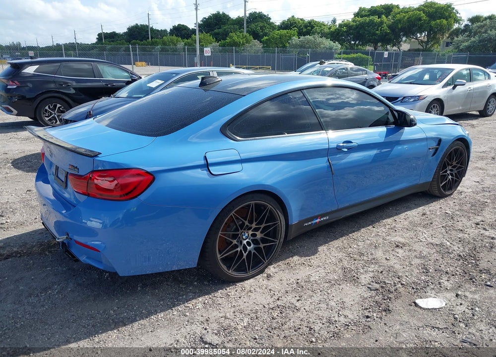 2018 BMW M4 VIN: WBS4Y9C55JAC87316