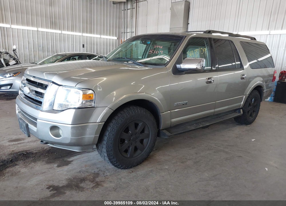 2008 FORD EXPEDITION EL XLT VIN: 1FMFK16538LA62835