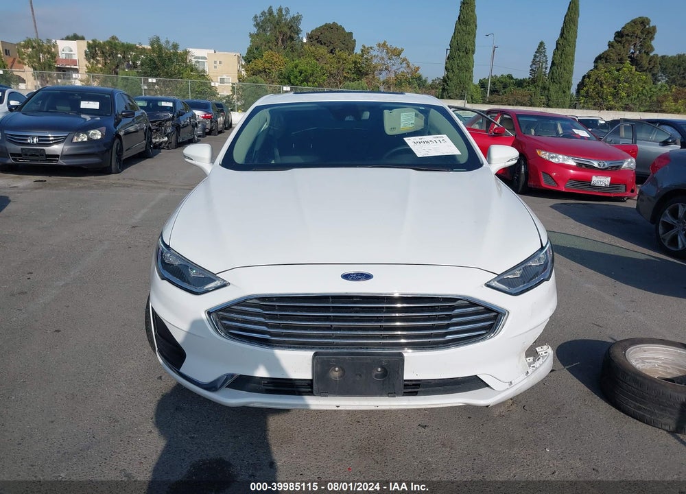 2020 FORD FUSION HYBRID SEL VIN: 3FA6P0MU0LR247838